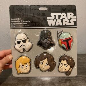 Disney Parks Star Wars Set of 6 Magnets